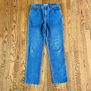 Charter Club Size 10 Regular Denim Blue Jeans Tummy Slimming Classic Narrow Leg
